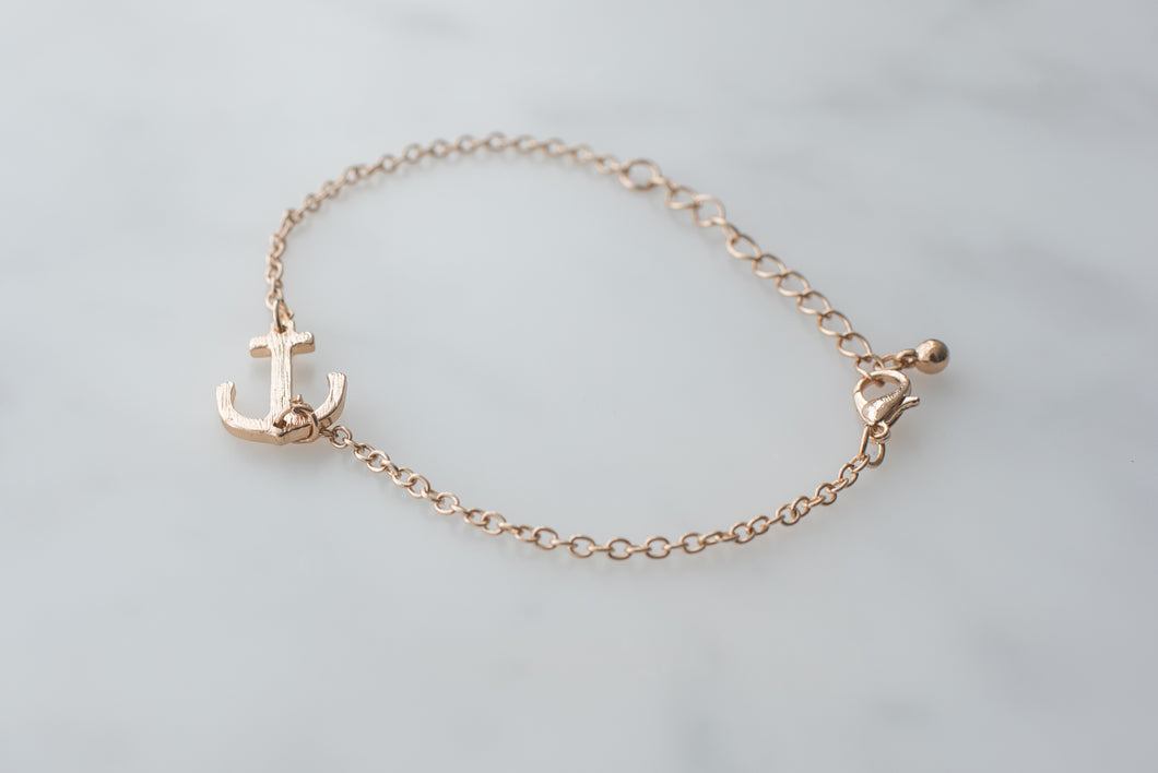 Anchor Bracelet Gold